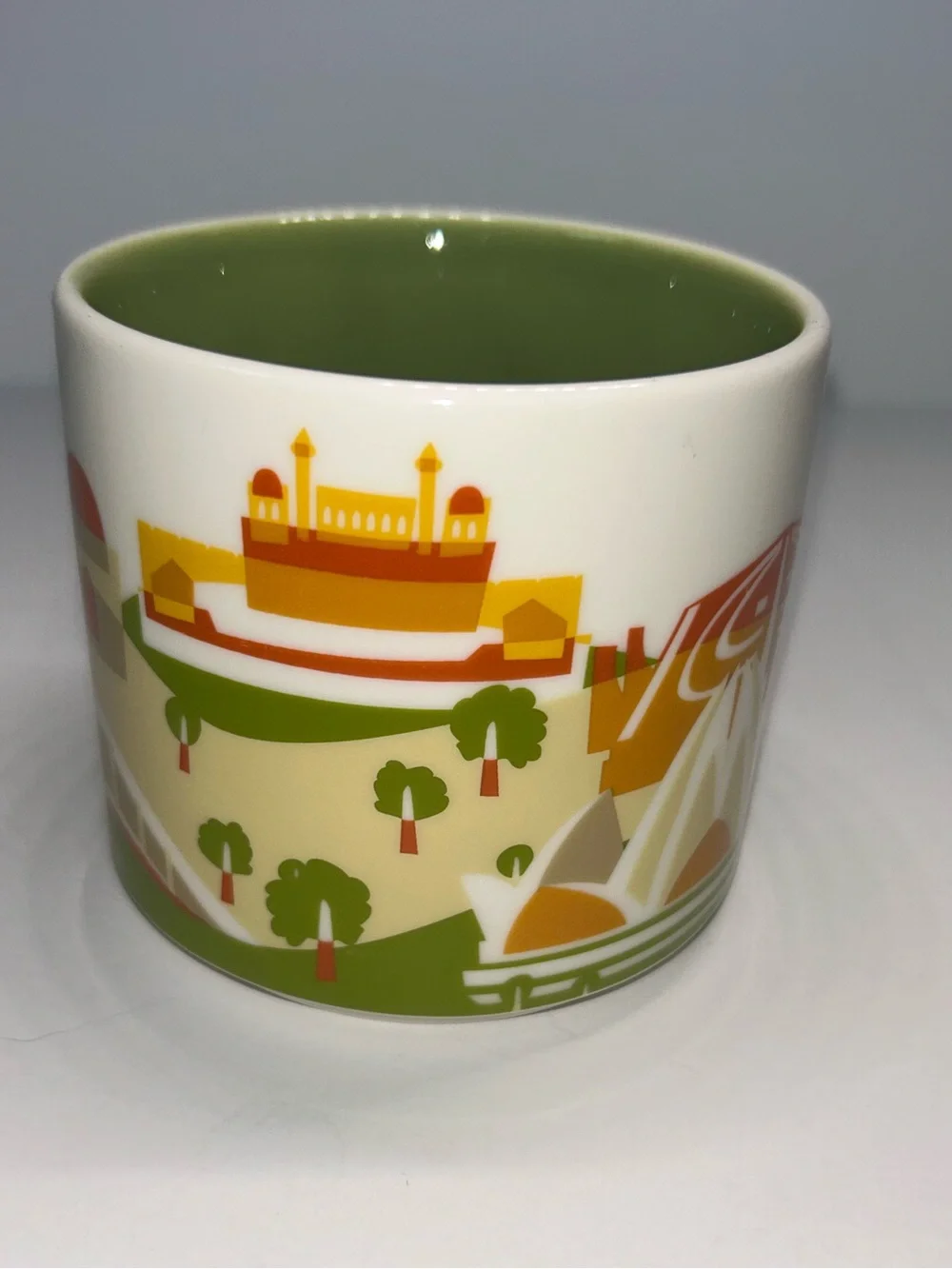 Starbucks New Delhi India Mug You Are Here Collection Stoneware Coffee Cup Rare